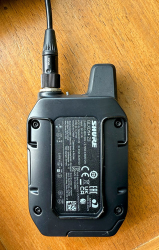 Shure Glx-d16+ Guitar Pedal Wireless System Preto (Usado)