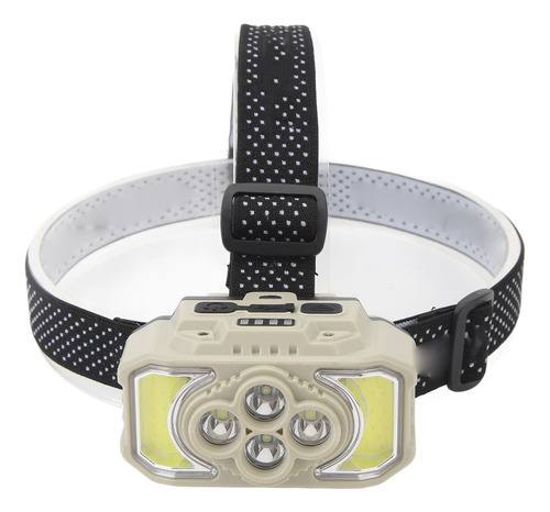 Linterna Led Cob, Superbrillante, Recargable Por Usb