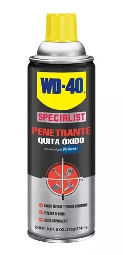 Lubricante De Penetrante Quita Oxido Specialist Wd-40 274ml