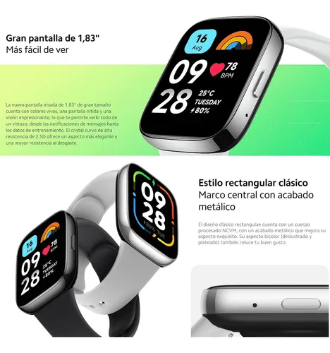 Reloj inteligente con correa Redmi Watch 3 Active Marca: Xiaomi