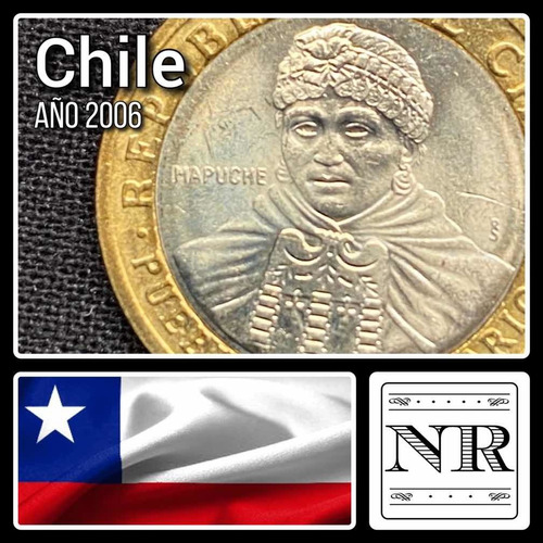 Chile - 100 Pesos - Año 2006 - Bimetálica Km # 236