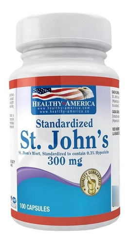 St.john´s Wort 300 Mg X 100 Capsulas - Healthy America