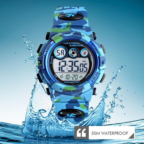 Imagen 5 de 6 de Reloj Deportivo Skmei 1547, Para Niños /impermeable/ Digital