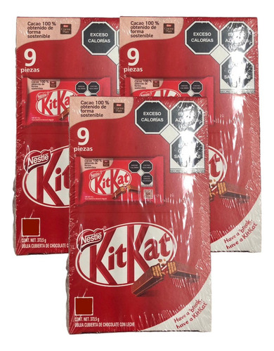 Kit Kat Chocolate Oblea 18pz Nestlé