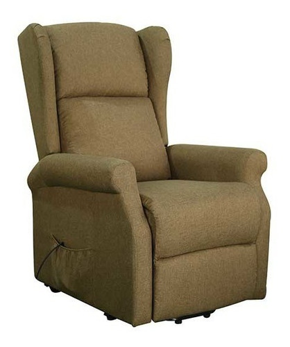 Sillón Eléctrico Reclinable Reposet Eleva Usuario 45° Lifter Color Café