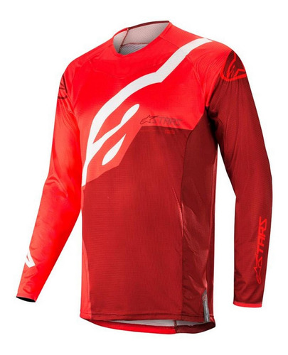 Playera Motocross Caballero Techstar Factory Alpinestars