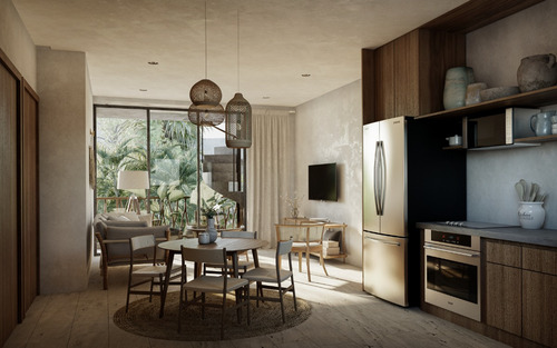 Departamento En Venta En Tulum, Quintana Roo, Waye, Basado En El Concepto Mindfulness