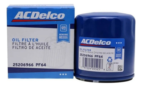Filtro Aceite Pf64 Onix 1.2 2021 2022 2023