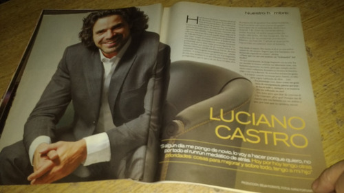 Revista Luz N° 204 Luciano Castro El Hombre  Año 2009