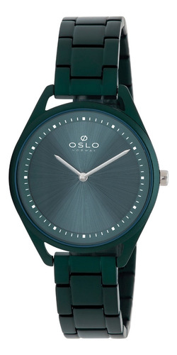 Relógio Oslo Slim Alumínio Feminino - Ofeaas9t0001 E1ex