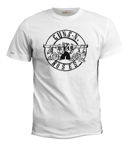 Camisetas Guns N' Roses Estampadas Hombre Original Orn Eco