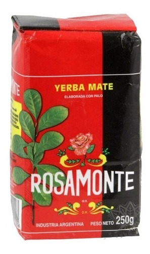 Yerba Mate Con Palo Rosamonte 250g / Gramos