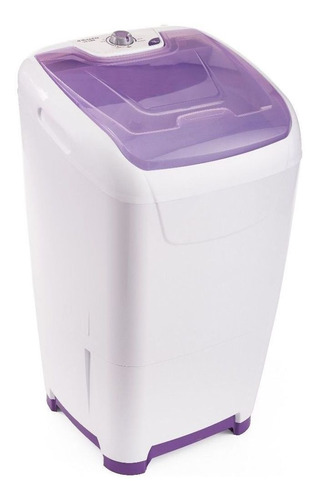 Lavarropas Semi Columbia Lsc10000 Blanco Y Violeta 10kg 220v