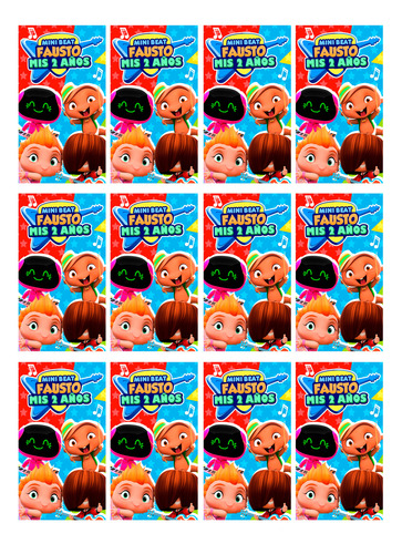 Mini Beat Power Rockers (kit Para Imprimir)