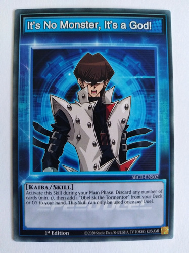 It's No Monster, It's A God! - Common     Sbcb    Seto Kaiba