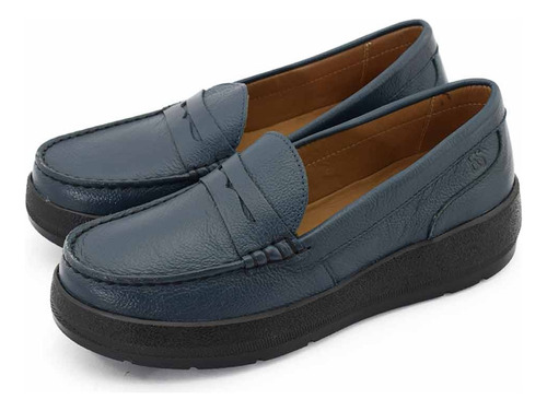 Mocasines Clasicos Cuero Mujer Bestseller Nautico Plataforma