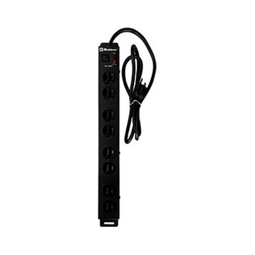 Multicontacto Supresor De Voltaje Koblenz Ss-15008, Negro
