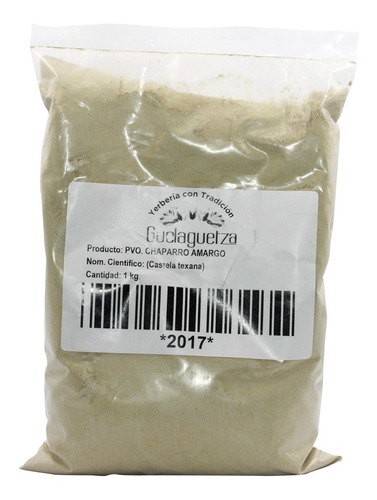 Polvo Chaparro Amargoso 1kg