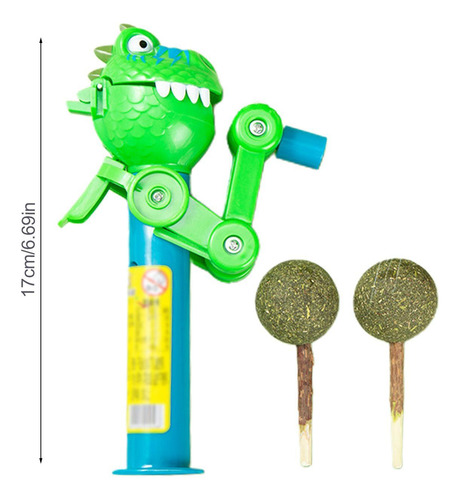 Lollipop De Catnip Para Gatos Juguete Seguro De Robot