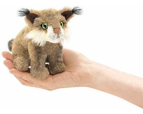 Folkmanis Mini Bobcat De Marionetas De Dedo