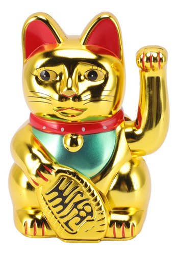 Gato De La Fortuna Con Batería Buena Suerte Gato De