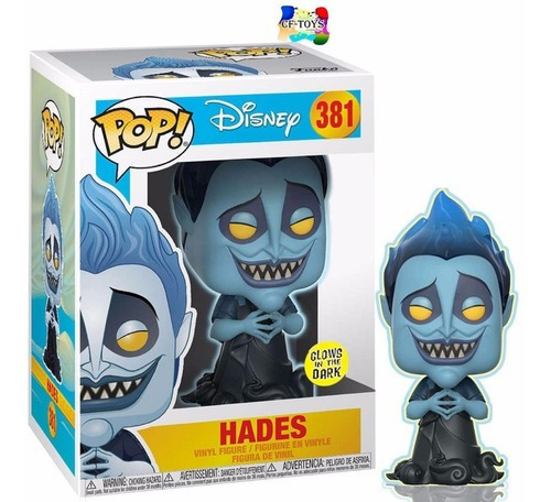 Hercules Hades Dios Funko Pop Glow In The Dark Disney Cf