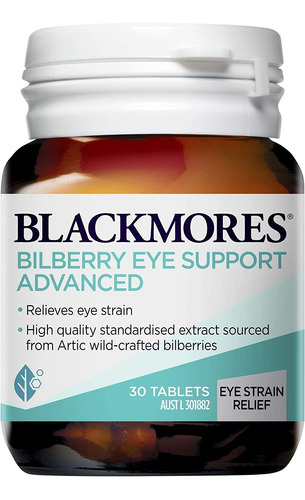 Blackmores Bilberry Eye Apoyo 30tabletas