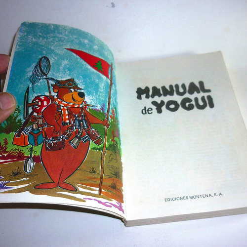 Manual De Yogui,edit. Montena Zig-zag 1972,189 Paginas A Color (Usado)