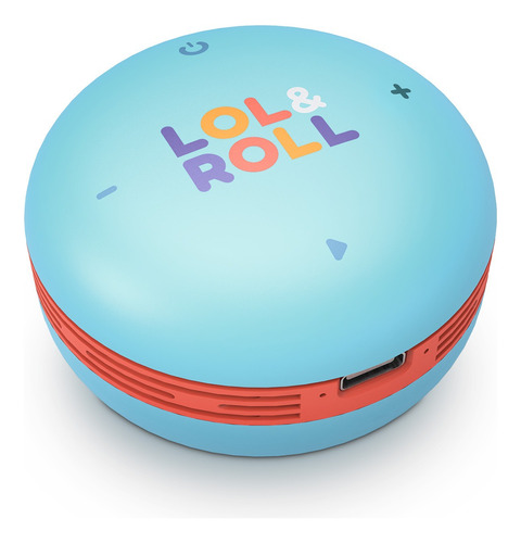 Parlante Para Niños Energy Sistem 454969 Lol&roll Kids Azul