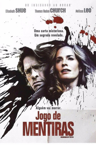 Jogo De Mentiras - Dvd - Thomas Haden Church - Rachel Harker