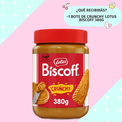 Crema Untable Lotus Biscoff Galleta Caramelizad Crunchy 380g