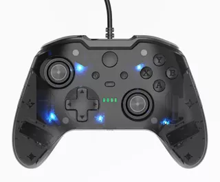 Control Alambrico Compatible Con Xbox One Pc Series X Series S Led