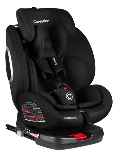 Butaca Auto Grupo 0/1/2/3 (0-36kg) Isofix Montreal Negro