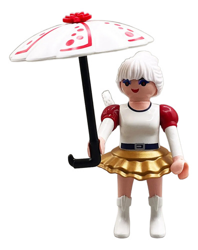 Playmobil Series 24 70940 Garota Anime Com Guarda Chuva