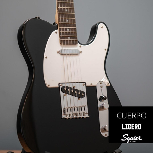 Imagen 9 de 10 de Guitarra Eléctrica Squier Bullet Telecaster Lrl Negra