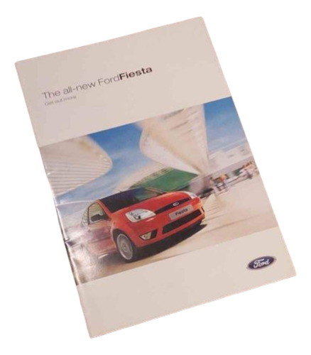 Catálogo Folleto Ford Fiesta Mk5 2002 Impreso En Inglaterra