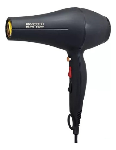 Secador De Pelo-7711 Negro 220v  Pro Moser Ms