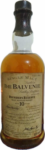 The Balvenie Founders Reserve Malt Scotch 10 Años 700ml 43%