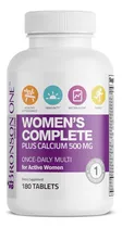 Comprar Multivitamínico Completo Para Mujer Bronson 180 Tabletas