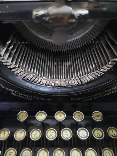 Maquina De Escribir Antigua Remington 16 De Colección (Usado)