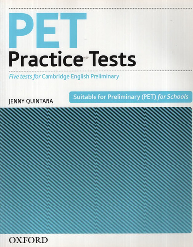 Pet Practice Tests No Key (new Edition)
