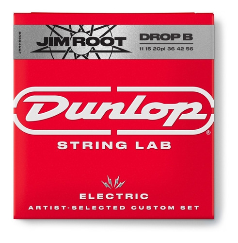 Encordado Guitarra Electrica Dunlop 011 Jim Root Drop B