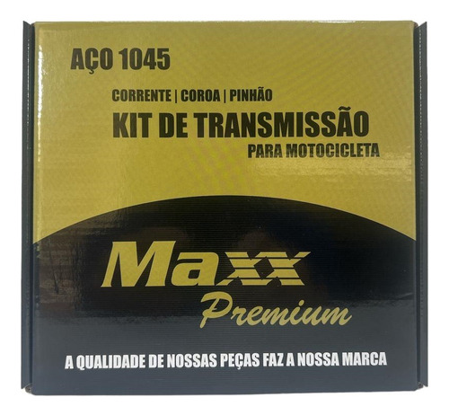 Kit Relação Honda Cb 300 2009 2010 Com Retentor Original Max