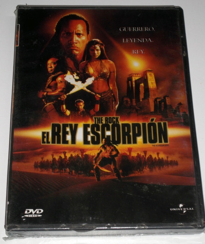 Dvd El Rey Escorpion / The Scorpion King, The Rock