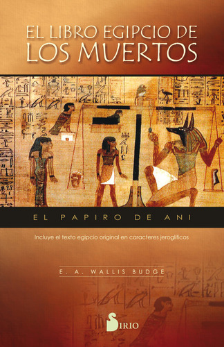 Libro Egipcio De Los Muertos,el - Wallis Budge,e A