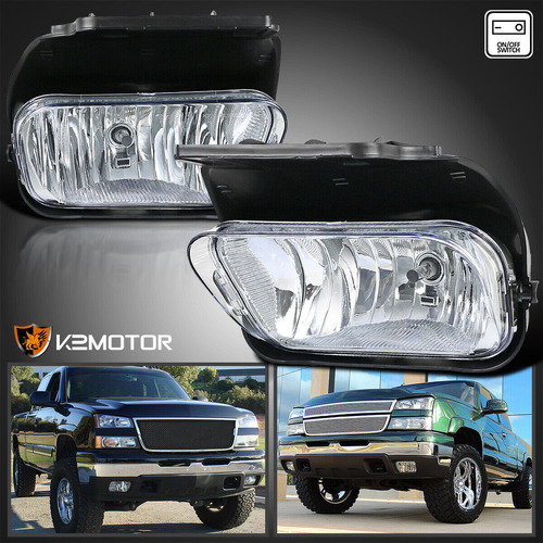 Par Faro Niebla Chevrolet Avalanche 1500 Z66 2005 5.3l