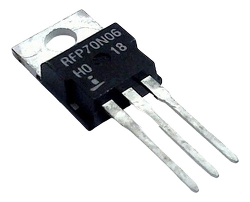 Transistor Rfp70n06 P70n06 70n06 Mosfet Canal N