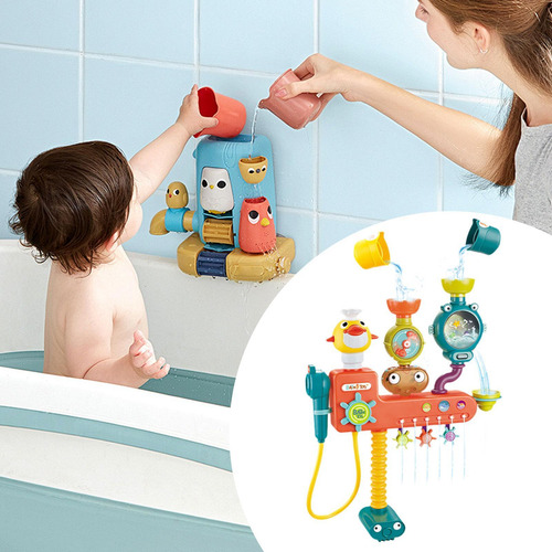 Cabezal De Ducha De Baño De Bebé Juguete Bañera