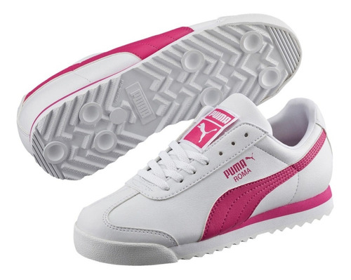 Zapatillas Puma Niñas Roma Basic 354259 22 Blanco