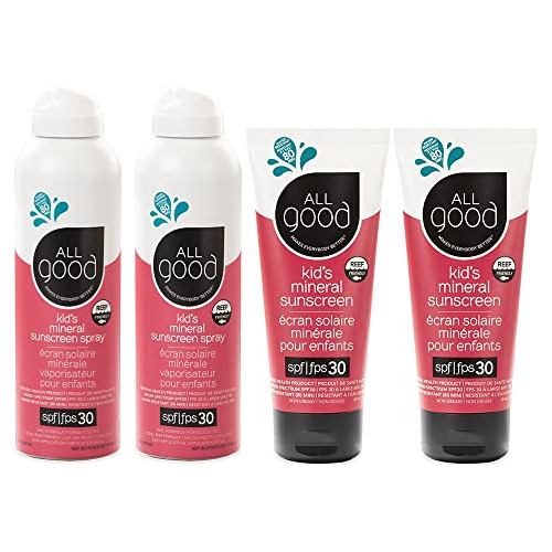 Protector Solar Facial Y Corporal Bebés Y Niños All G...